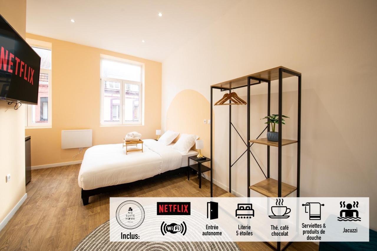 Ng Suitehome - Lille I Roubaix Barbieux I Croix - Netflix - Wifi Kültér fotó